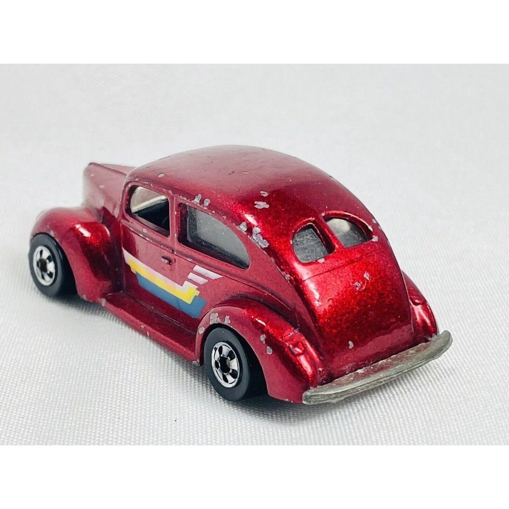 Hot Wheels ‘40 Ford 2-Door 1982 Red Diecast Car Blackwall Made In Malaysia - Picture 3 of 11